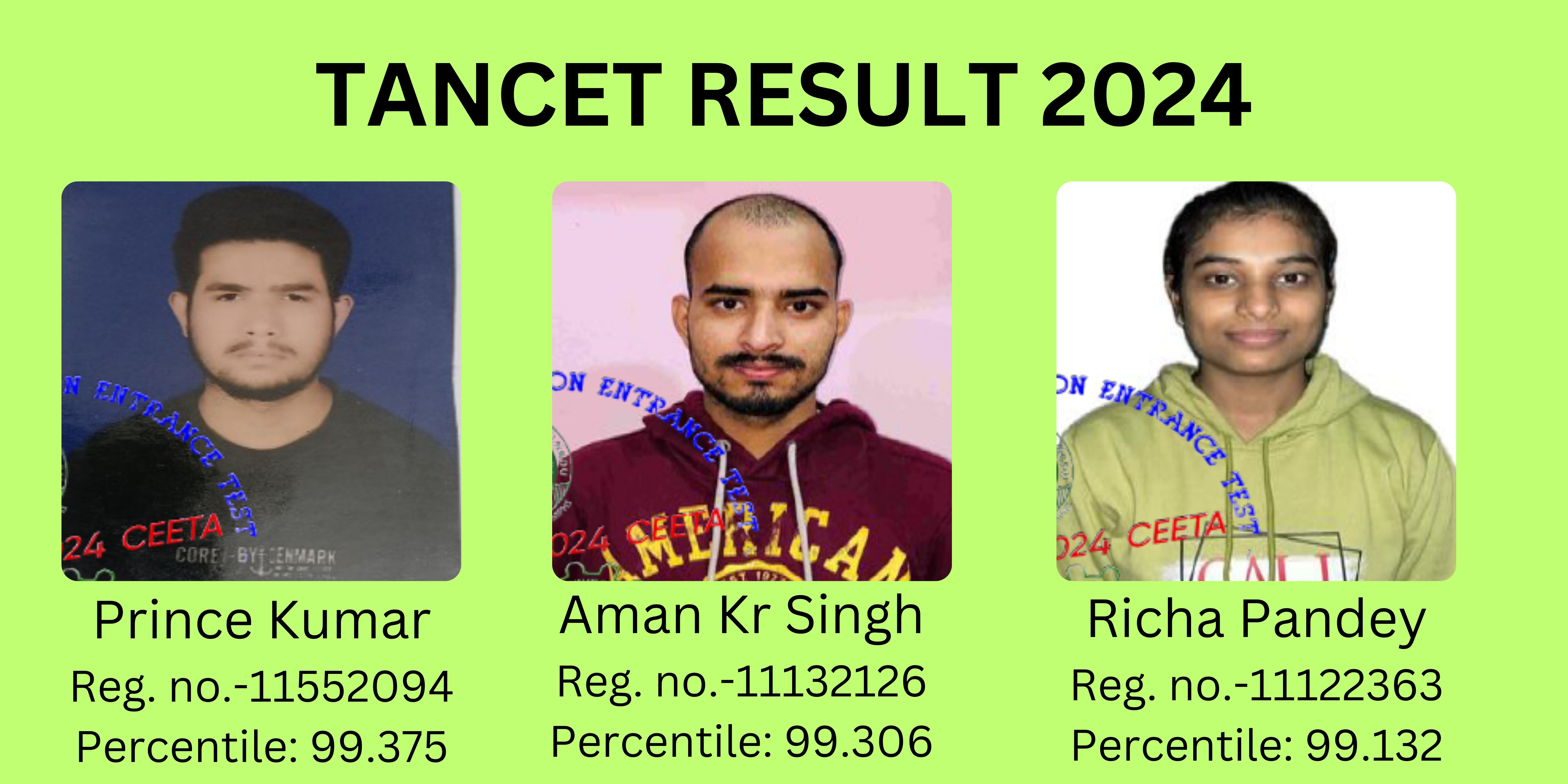 tancet result 2024